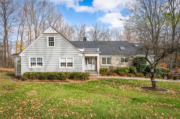 Welcome to 2 Cedar Lane, one of Chappaquaâ€™s most charming and cozy capes situated on a quiet corner close to town. The home boasts over 4, 400 square feet of bright and airy space, offering 5 bedrooms and 3/full 1/half bathrooms. The layout is designed for easy living with the primary bedroom + 2 bedrooms on the main floor, 2 bedrooms upstairs, and a finished lower level with ample space for versatile use, whether it be a gym, playroom, second living room, etc. Step outside and enjoy access to an expansive deck perfect for enjoying meals, entertaining guests or simply to relax and take in the beautiful specimen plantings that surround the property.  Impeccably designed with many updates made. Close to town, schools, parks and the Metro North train. A true Chappaqua gem.