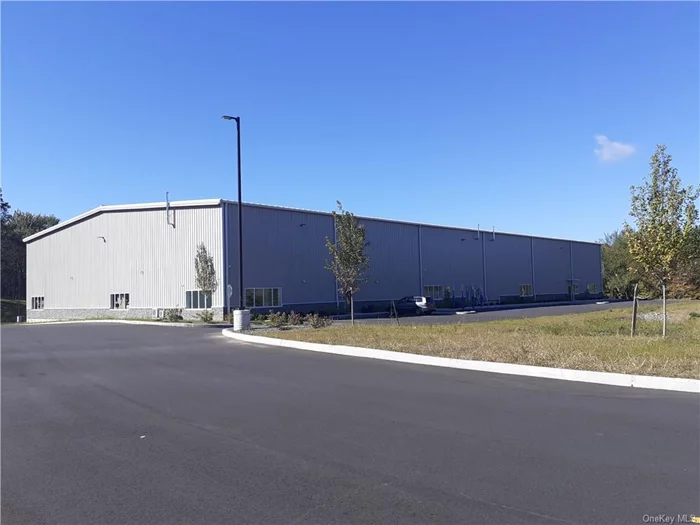 **Rare Find! Brand-New Exceptional Warehouse Ready for Immediate Occupancy!** This building spans 31, 500 sq. ft., with 18, 470 sq. ft. available for lease, which includes approximately 1, 150 sq. ft. of attractive office space. The available space features three loading docks equipped with levelers and boasts a high ceiling of 32 ft. This property is an excellent opportunity, meticulously designed to perfectly meet tenant needs, complete with numerous fantastic amenities. Highlights include heavy power, large windows that allow for plenty of natural light, installed low-voltage wiring, security cameras, and much more. There are spacious parking areas and easy loading access on-site, situated on 8.3 acres of beautiful grounds. The property is located in the Business Park zoning (BP), allowing for a variety of uses, including distribution, manufacturing, and warehousing. The office space is elegantly designed with an 8-foot ceiling, a conference room, cafeterias, and additional features. This prime location on Route 17K is conveniently just a few minutes drive from Route 17. Don&rsquo;t miss this remarkable opportunity for immediate occupancy transform your business today!