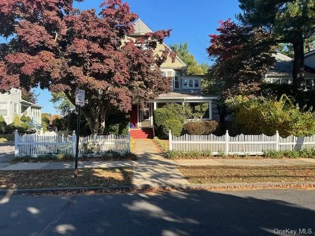 Very bright Two bedroom apartment on 2nd floor of four family older Victorian. Spacious rooms. Heat and hot water included. Beautiful hardwood floors throughout. Very small eat-in kitchen.  Washer dryer in the apartment. One car parking, second spot at $125 per month.