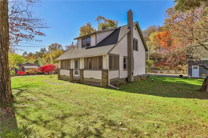 Beautifully Maintained 1927 Farmhouse in Rosendale. Nestled between Kingston and New Paltz, on the outskirts of the Rosendale, rests this charming 1927 farmhouse. While it has been modernized for today&rsquo;s amenities, it maintains its individuality while being situated in a prime location, offering the perfect blend of tranquility and convenience. Enjoy the proximity to Fourth Lake, grab your kayak and hit the water or head on over to the scenic Wallkill rail trail and marvel at the breathtaking panoramic views from the Rosendale Trestle. Just a stone&rsquo;s throw away, downtown Rosendale awaits with its array of restaurants, shops, and a vibrant weekly farmers market. Step inside this lovingly maintained farmhouse to discover a host of desirable features. Picture morning coffee, afternoon lunch or evening cocktails in one of the home&rsquo;s several outdoor living spaces  from the concrete side patio, to the back deck and enchanting enclosed front porch just off the living room, every corner exudes warmth and character. The property has mature trees, a private driveway, and a small shed perfect for outdoor equipment and firewood storage. The farmhouse features a wood-burning fire stove and coffured ceiling in the living room, original hardwood floors, and an abundance of natural light. The kitchen, complete with bamboo floors, opens to a spacious dining area and a mudroom with discreetly hidden washer and dryer. The first floor also hosts an oversized full bathroom. Upstairs, you&rsquo;ll find three bedrooms with beautiful hardwood floors and a half bath. The smaller bedrooms are currently cleverly designed as offices with oversized closets, atypical for the age of the home. One of the most unique and exciting features of this property is the oversized garage space, capable of accommodating multiple vehicles and outdoor machinery. Think cars, trucks, boats, bikes, kayaks, ATVs, SUVs, and snowmobiles. The studio above the garage offers endless possibilities and potential whether you dream of a home office, art studio, dance space, or yoga sanctuary, this versatile area can fulfill your creative desires. Recent upgrades include: Brand new roof, freshly painted exterior, several recently replaced windows and a newly repointed chimney offering fresh and confident start to your next chapter.