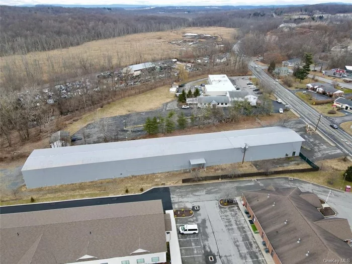 NEW WINDSOR...FOR LEASE. 18, 250&rsquo; sq. ft. Light industrial/warehouse space for lease with heat and insulation. Easily accessible location from every direction...Located in one of the main arteries of the area with easy access to Newburgh exit 17 at I-87, I-84, Route 9W, Route 32 and only 4 miles from Stewart International airport. Easy short drive nearby West Point, Hudson River, and Woodbury Common exit 16 on I-87...etc. Plenty of fenced parking for 40 cars or more. 2400&rsquo; sq. ft. updated office space on 2 levels. Two washrooms - one in office area and the other in the workshop area. Over 18, 000&rsquo; sq. ft. on slab. Recently updated metal building ready for immediate occupancy w/open floor plan and no walls, partitions or columns, 4 overhead doors 14&rsquo; high for easy drive-through access if needed. Extra parking outside from the gate altogether on 1.6 level easily accessible acres with all municipal services, 3- phase electric, plenty of ceiling height 24&rsquo; - 27&rsquo;. Landlord prefers one tenant but for the right user & terms may consider to lease to 2 tenants with some adjustments to the price...