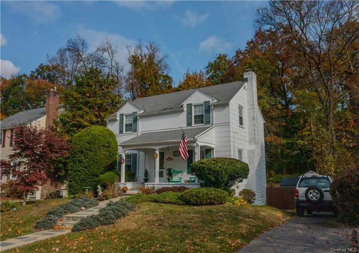 Located amongst the natural serenity of New Rochelle&rsquo;s Nature Study Woods. This meticulously maintained and nicely updated Colonial is located on a sought after cul-de-sac that is tranquil, wooded, and private. Featuring a wonderful living room with hardwood floors and a wood burning fireplace, and an open kitchen floor plan that flows gently into the family dining area the first floor has a perfect layout. Upstairs are three family sized bedrooms and an updated bathroom. The lower level allows you to use your imagination as it can easily be a family room, play room or home work office. Walk right out to the wooded backyard and enjoy a BBQ or whatever activity you can think of. Make quick arrangements to see this home before it&rsquo;s to late.