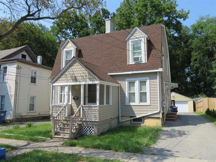 Spacious and tastefully remodeled second floor 2 bedroom apartment with heat included. Eat-in kitchen & large living room. Bedroom w/sitting area/home office space. New vinyl flooring throughout. Enjoy the conveniences of natural gas for hot water & cooking. Centrally located just minutes from colleges, hospitals, Route 9, Mid-Hudson bridge & Poughkeepsie train station . No pets, no smoking. Available December 1st.