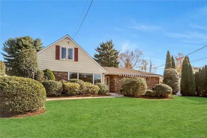 This lovely 4-bedroom Cape Cod home in Rye Hills offers the perfect blend of comfort and convenience. Located on a quiet cul-de-sac, it features a first-floor bedroom, an open dining area, and an island kitchen with top appliances. Step outside to a private patio and enjoy nearby parks. Don&rsquo;t miss out on this Rye Brook gem!