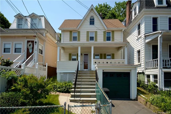 This beautifully updated colonial has three bedrooms, two full new baths, new kitchen, gleaming updated hardwood floors, laundry on the first floor, and all in the in the heart of Nyack. The wonderful additions to the house are the large front porch and very private back yard.