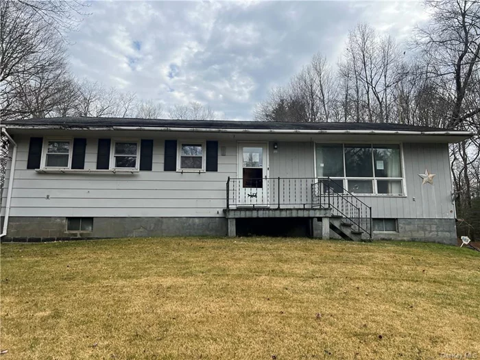 3 Bedroom, 1 Bathroom Ranch on almost a 1/2 acre in T/Wawarsing! Close to shopping, schools and amenities.  Sold as-is. Buyer to pay NYS and any local transfer taxes. Offers with financing must be accompanied by pre-qual letter; cash offers with proof of funds. **Please see agent remarks for access, showing instructions and offer presentation remarks.**