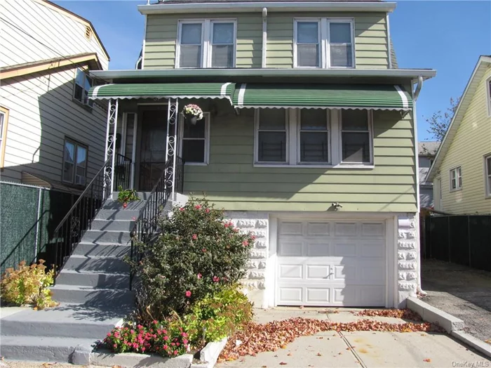 Location, Location, Location! Step into this lovely two-story single-family residence boasting 3 bedrooms and 3 full bathrooms. The possibilities are endless with a spacious finished attic accessible through a hidden spiral staircase. The finished walkout basement is a studio with 1 full bathroom and its own separate meter. Outside the property is a one car garage with parking for 3 cars and a fenced backyard. A quiet street and commuter&rsquo;s dream, Empire Casino is a 5-minute walk, Cross County Shopping Mall 10-minute walk, and the Major Deegan Expressway is a 2-minute drive. It&rsquo;s a short 20 minute bus ride to the #4 Train and there are multiple restaurants nearby. Schedule a showing today.  Property is being sold as-is.