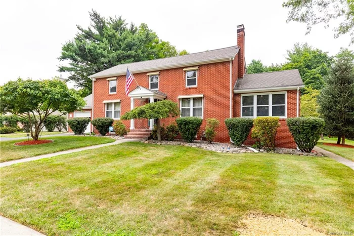 Meticulously maintained 4 bedroom, 2.5 bath brick colonial located on Poughkeepsie&rsquo;s desirable south side. Attractive layout includes updated kitchen w/granite counters & breakfast bar, which flows seamlessly to formal dining room & living room with fireplace. Three main level bedrooms, serviced by full bathroom and main level half bathroom. Sunroom w/wall of windows creates the perfect venue for relaxation. Second floor includes massive master bedroom suite w/full bathroom, bedroom annex ideal for office or nursery and huge walk-in closet. Loaded with attractive features such as beautiful hardwood flooring, cedar lined closet, 3 zone heating & 2 zone central a/c. One car garage and full unfinished basement for abundant storage. Enjoy the conveniences of municipal water/sewer plus natural gas for heating, hot water & cooking. Back yard oasis includes massive patio perfect for entertaining plus pool & deck for endless summer fun. Expansive backyard surrounded by wooded buffers for privacy. Located in close proximity to several private schools. Centrally located and just minutes from colleges, hospitals, shopping, Vassar Farm Ecological Preserve, Poughkeepsie waterfront & train station. An exceptional opportunity not to be missed.