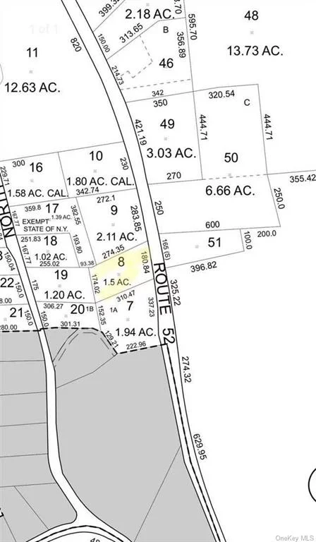 Undeveloped commercial lot 8, 1.5 Acres. Lot 7 Also available 1.94 Acres. Will sell together for better price.