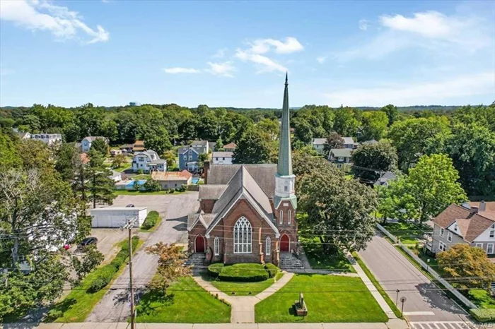 Beautiful 1865 steepled Church with so much to offer! Cathedral ceiling main Hall with gorgeous stained glass windows, Lecture room, Choir loft, Pipe Organ, Sanctuary and benches. Building features Pastor&rsquo;s office, 2 bathrooms, large Hall with Kitchenet and a stage. The full basement features a full certified commercial kitchen, dining area, classrooms with kiddy bathroom and storage. Additional lots for sale not included in price, BusIncld:No, FLOORING:Vinyl, Wood, FOUNDATION:Block, Heating:Central Heat, Gas, Number of Restrooms:2, ROOF:Asphalt Shingles