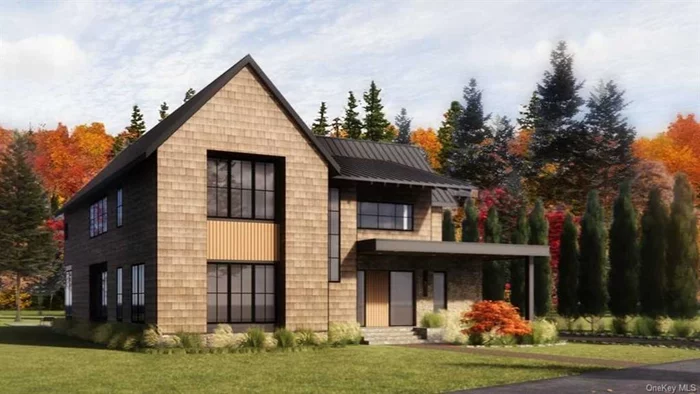 Here&rsquo;s a very rare opportunity: A brand new to be constructed home in the village of Rhinebeck at a unique location. Nestled at the end of a peaceful cul-de-sac this exclusive home will be conveniently located within walking distance to Northern Dutchess Hospital and all that the coveted village so proudly offers. This home boasts over 4, 000 sf ft & includes 4 BRs, 4.5 baths in an open floor plan with 9 ceiling with vaulted Primary Bedroom. Let yourself be drawn to the dramatic windows that highlight the wooded backdrop rarely found on a village lot. Relax by the wood burning fireplace or enjoy your morning coffee on the 2nd floor nest - just off the primary. The 1st floor office with full bath will be handicap modified A full basement awaits your conversion at a later date. Meet with VERSEWorks to add your finishing touches to this masterpiece. Offering all the wants of Hudson Valley life...a peaceful setting, convenient, a beautiful turn key design with an elegant flow. 2024 will be the year to build your dream of life in the country., AboveGrade:4010, Below Grnd Sq Feet:1925, EQUIPMENT:Carbon Monoxide Detector, Smoke Detectors, FLOORING:Tile, Wood, FOUNDATION:Concrete, InteriorFeatures:Electric Dryer Connection, Washer Connection, Level 1 Desc:FOYER, EIK, LIVING ROOM, DINING ROOM, OFFICE WITH BATH, 1.5 B, Level 2 Desc:LAUNDRY, PRIMARY BEDROOM WITH DECK, 3 ADDITIONAL BRS, Other School:BARD COLLEGE, OTHERROOMS:Breakfast Nook, Foyer, Laundry/Util. Room, Office/Computer Room, ROOF:Metal, Unfinished Square Feet:1925