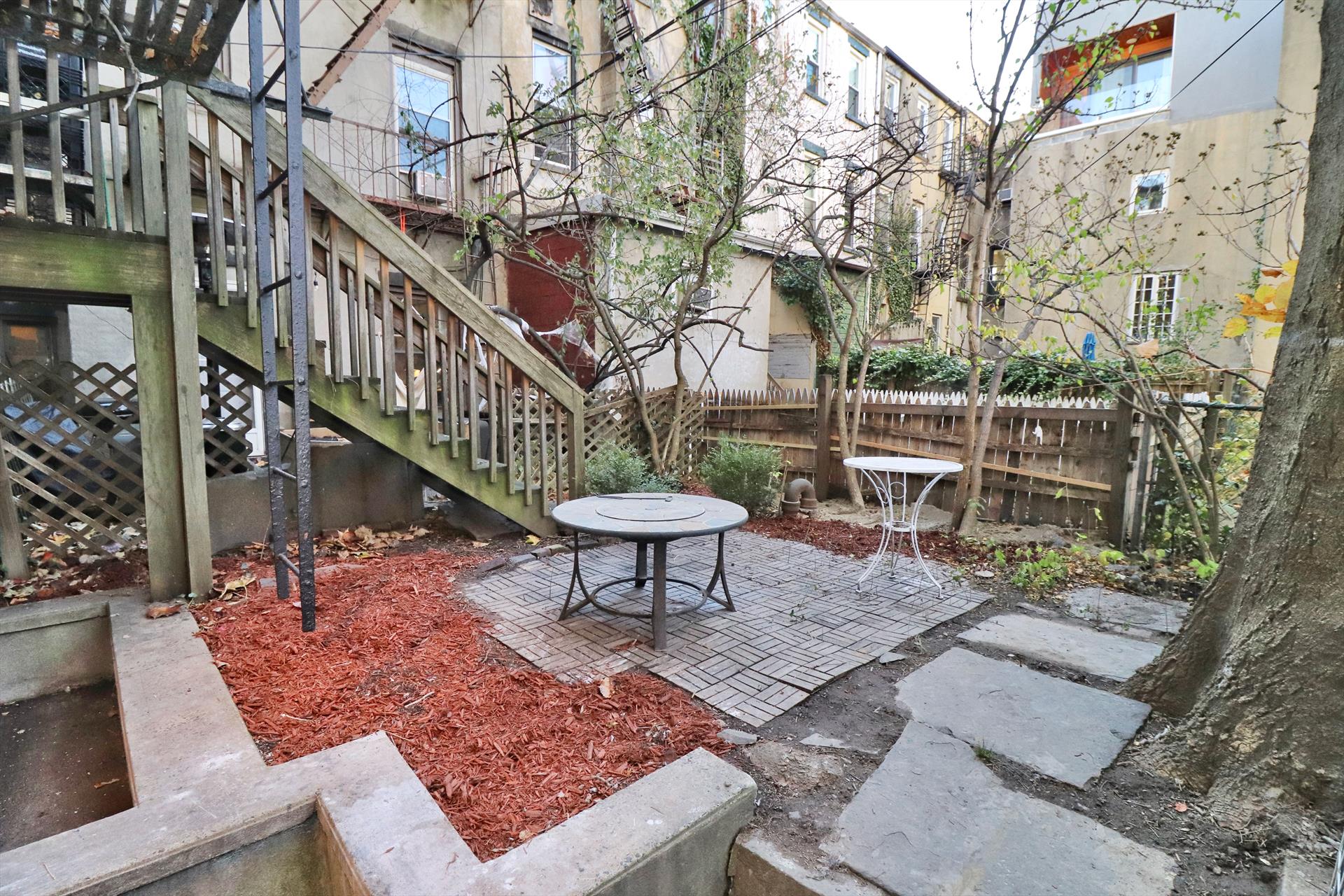 Private Backyard - In-Unit Washer/Dryer - Central A/C - Amazing location on Washington St between 7th & 8th Streets, and set back from the street so it is very quiet. The spacious garden apartment has newer tile flooring throughout. Newer kitchen countertops, appliances, and bathroom fixtures. Heat and Hot Water included! Available July 1st. Ask to the see the virtual tour. 