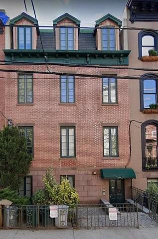 RENTERS CHOICE: FEE PAID FOR 2/1-2/15 MOVE IN W/14 MONTH LEASE. -1/2 FEE PAID FOR 3/1 MOVE IN W/14 MO LEASE. Beautiful Downtown 1 BR/1 Bath apt in renovated Brownstone Bldg along tree lined and quiet Bloomfield street. Available 2/1. Close to PATH. Bright & Sunny with Living room skylight. Central Air, Large windows Tile & hardwood floors, ceiling fan, Modern new Granite -open style kitchen w/Breakfast bar. Stainless steel appliances. Double closets in Bedroom. Coat closet in LVR. New bath marble vanity. Smart layout about 600 sq ft. W/D on 1st floor. . Landscaped common yard is great for BBQ. Building has Special Amazon Delivery access, packages left in foyer, not outside. Walk to Bus and PATH. 1/2 block from all convenience stores and coffee shops! CAT ok w/pet dep-NO DOGS- No Smokers. NO EXCEPTIONS. E-Z 3 flight walk up. Apartment will be professionally cleaned & Paint touched up as needed. Credit check, Refs, 2 recent pay stubs needed to apply. Delivered in nice condition! . Professionally maintained bldg.