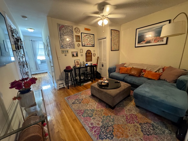 Available 9/14/24. Welcome home to this fantastic 3 bed 1 bath. Location does not get better than this!! The unit is currently being used as 2 bedroom but can easily be used as a 3 bedroom. Building has shared laundry and a shared yard. No pets. Tenant pays broker fee.