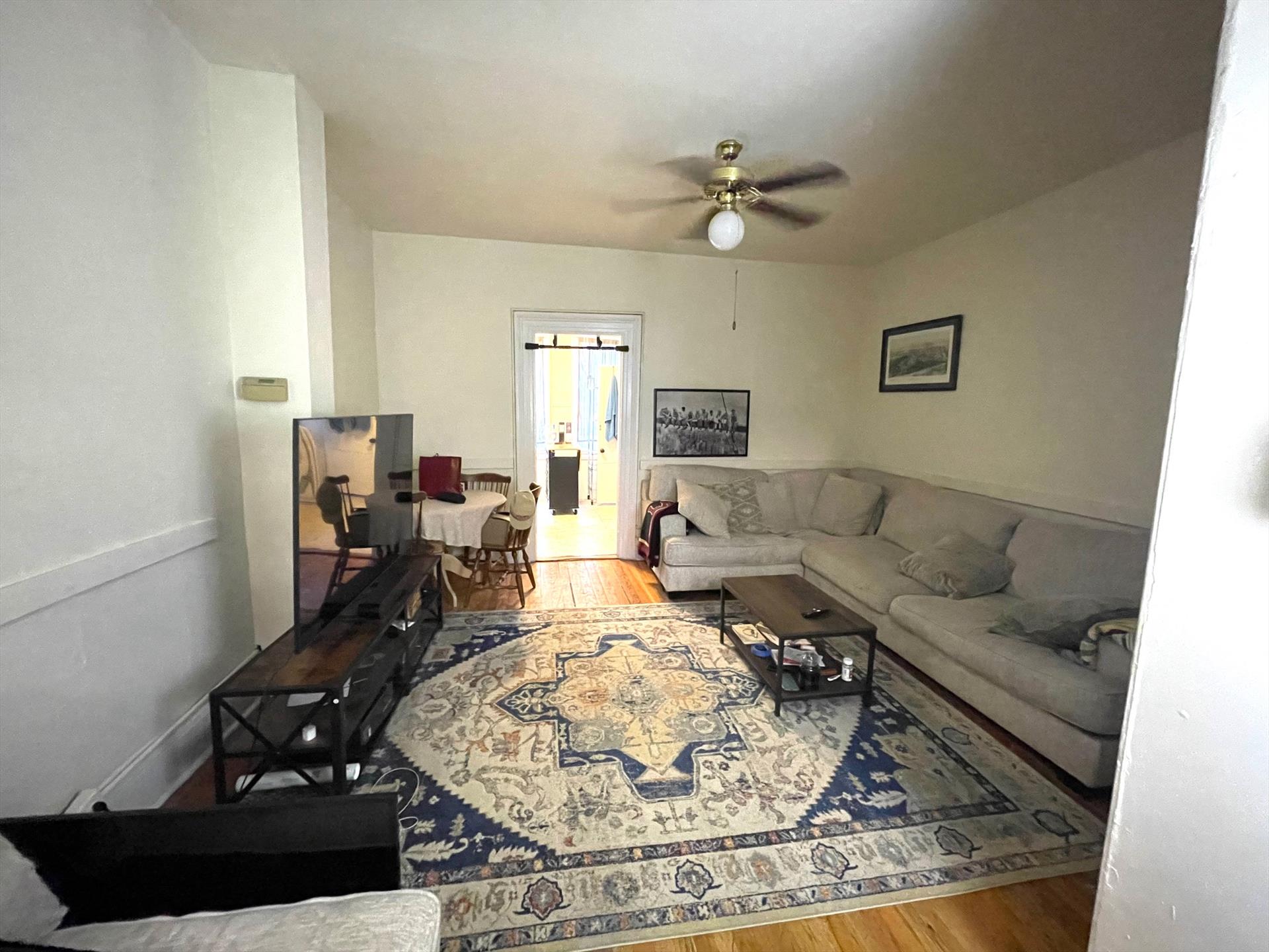 Amazing 1 bed 1 bath layout on desirable Bloomfield st! Apartment features hardwood floors, spacious layout, laundry in building and amazing location! Just 1 block from Washington st you are close to all shops, restaurants, etc. Available 12/1. Tenant pays broker fee. No pets.