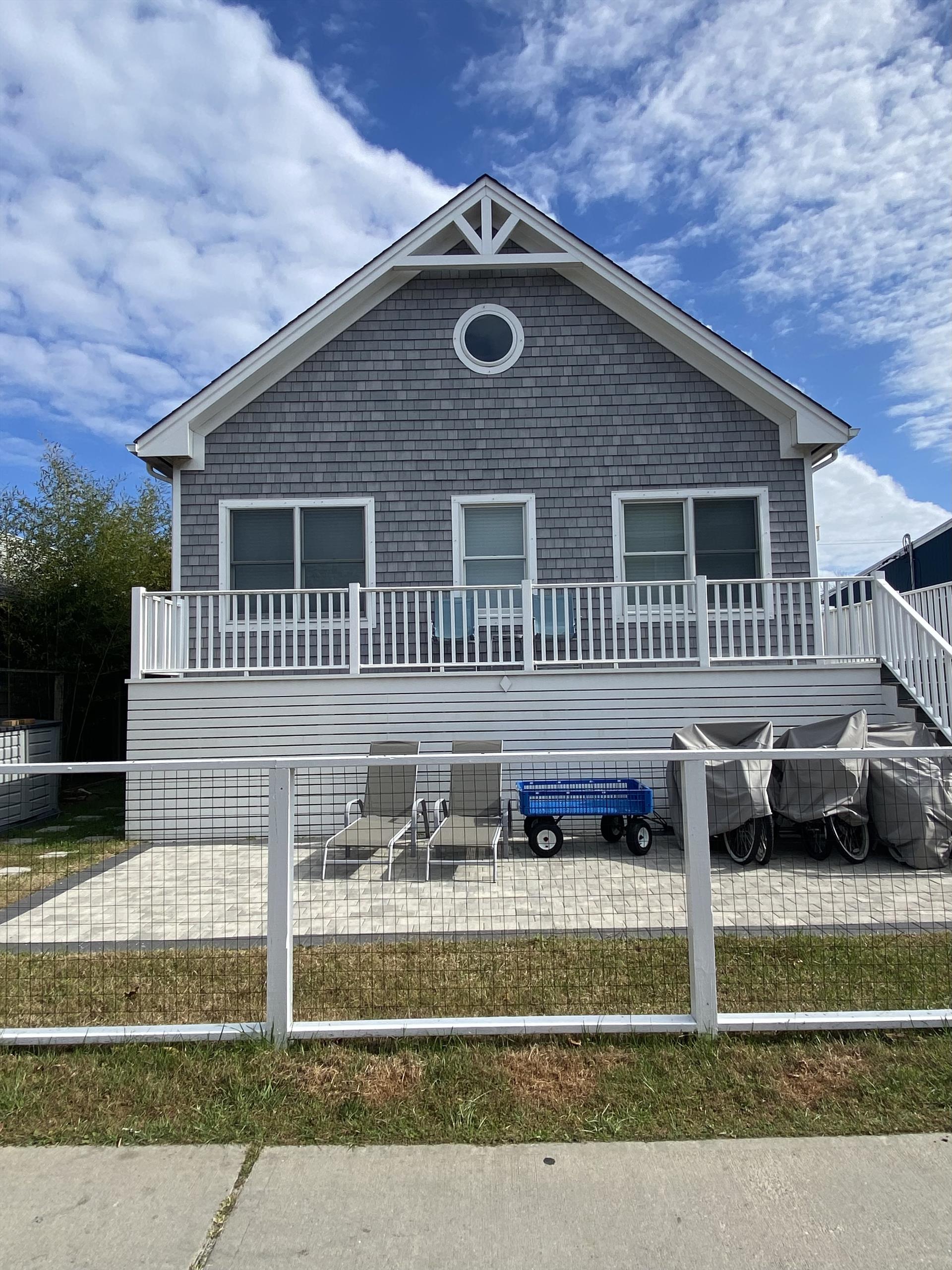Welcome to your slice of paradise in Ocean Beach, Fire Island! This charming 4-bedroom, 2-bathroom house offers the perfect blend of comfort and convenience, just moments away from the heart of town.
<br> 
Step inside to discover an inviting open-concept living room and kitchen area, perfect for gathering with friends and family. The bright and airy space is ideal for relaxing after a day at the beach or planning your island adventures.
<br>
With four cozy bedrooms, there's plenty of space for everyone to unwind and recharge. Outside, a private deck awaits, offering the perfect spot for enjoying morning coffee or evening cocktails in the sea breeze.
<br>
Conveniently located close to town, you'll have easy access to local shops, restaurants, and attractions, making this the ideal home base for your Fire Island getaway.
<br>
Don't miss out on the opportunity to make unforgettable memories in this charming beach retreat. Book now and start counting down the days until your island escape!