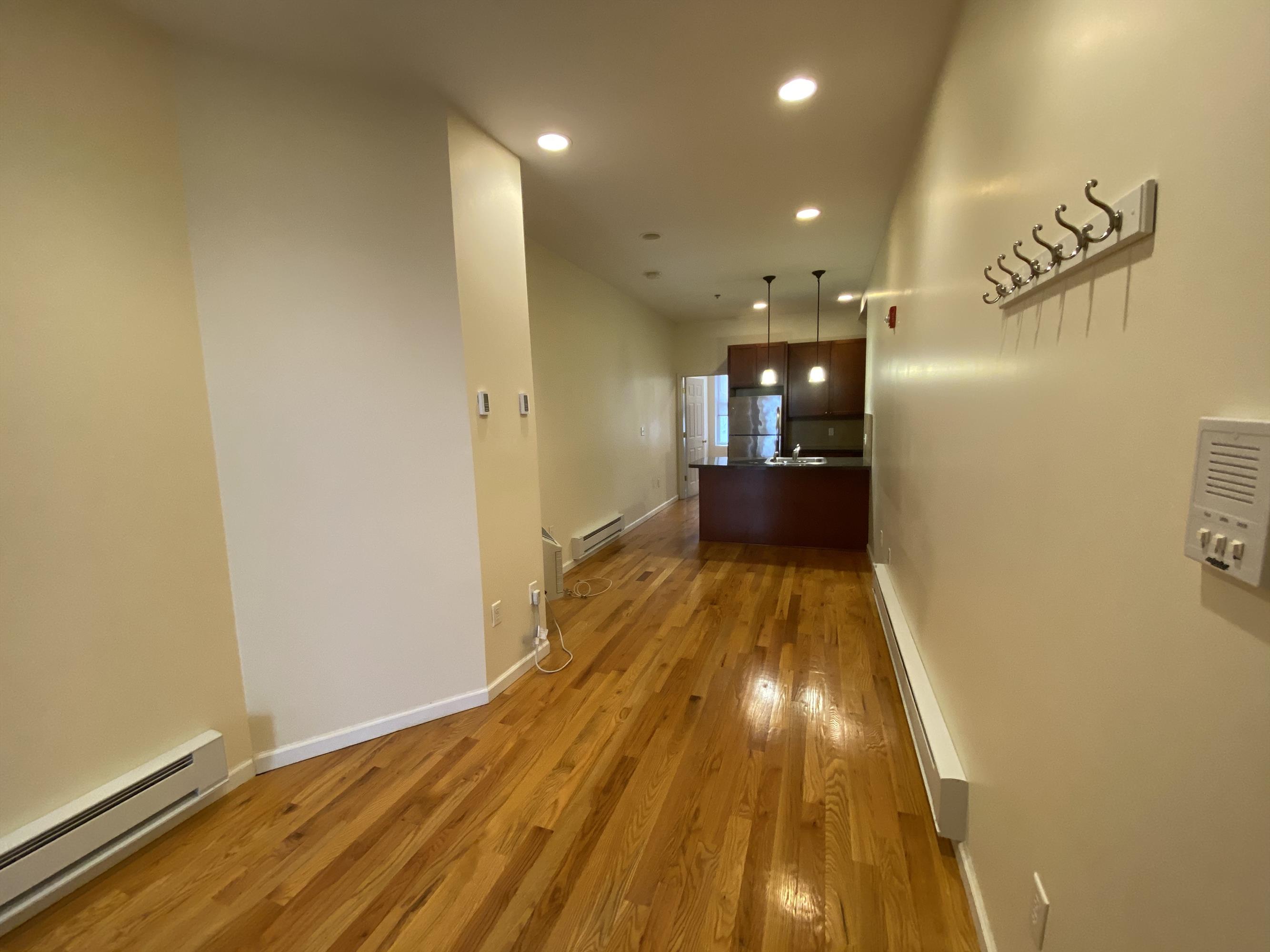 This beautiful 2 bedroom apartment features hardwood floors and stainless steel appliances. Shared coin operated laundry is located in the basement of the building. Conveniently located 1 block away from public transportation into the city! Great area for night life as well as the around the corner from the beautiful Columbus park. This Unit will not last long!