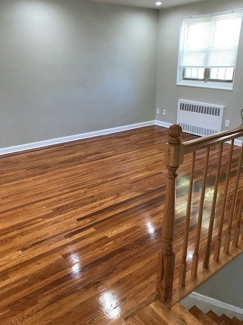 Gorgeous Brand New 2 Bedroom Garden Apartment For Rent In Oakland Gardens; Features Living Room, Dining Room, Open Kitchen w/ Granite Countertops and Dishwasher, New Full Bath. Recess Lighting And New Hardwood Floors Throughout. Common Laundry Facility. Parking, Heat And Water Included In The Rent. Conveniently Located Near Parks, Buses, and Schools. 