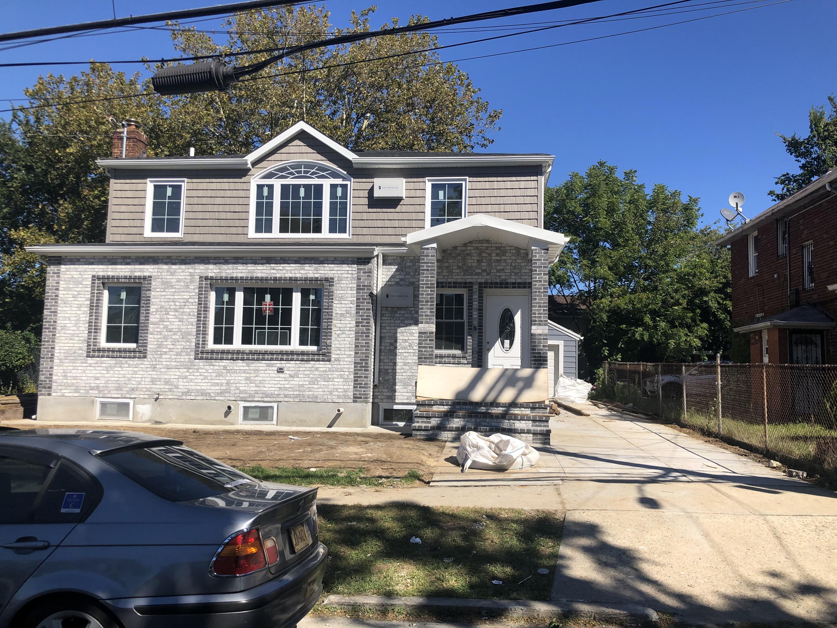 A huge and spectacular new one family (Mother and Daughter), located in Laurelton offering 6 Bedrooms, 5 full Bathrooms, finished basement, wood flooring throughout the house, private driveway, garage, spacious yard. A must see!
For previews, please contact Tony “Your Housing Specialist” at (718) 297-0505 