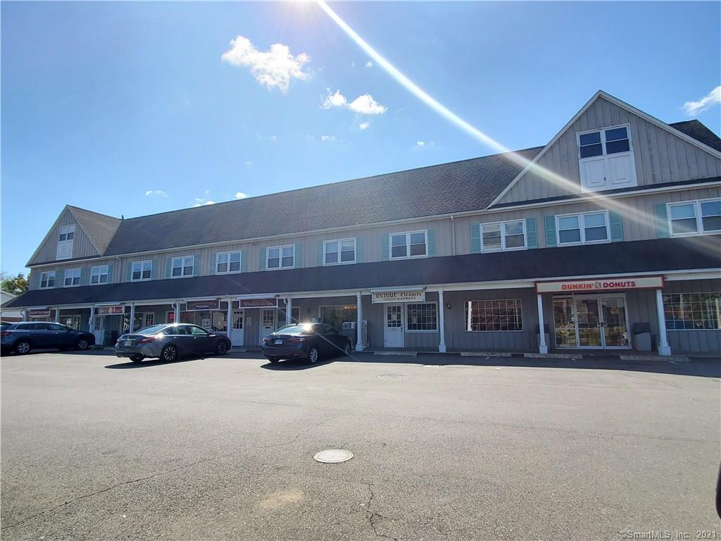 Professional Suites/Office/Retail space now available. Spaces range from 200 SF to 1, 925 SF. Located in prime Guilford Shopping District just 3 minutes off of I-95. Recently renovated hallways and entrance, common restroom, and ample parking. Flexible lease terms are available. Pay only rent and electric for the office spaces. Some suites with upgraded HVAC are higher, please contact Broker/Manager for more details. Only a few suites left. Former Dunkin Donuts space also available April 1st.