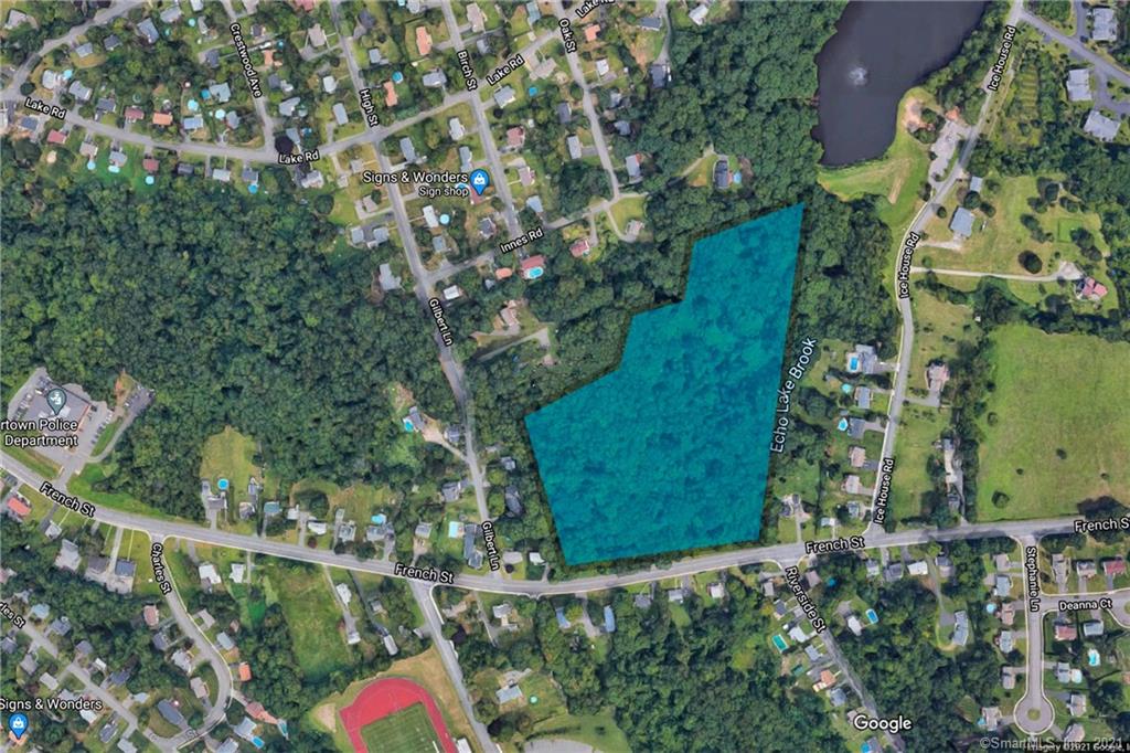 Presenting French Hill Estates; an 18 LOT WOODED APPROVED SUBDIVISION! Nestled in the hills of Litchfield County. This subdivision is in an R-12.5 zone and features lots for everyone. They range from 13, 800 square feet up to 69, 129 square feet. The subdivision creates its own ambiance on 14 ACRES with a varying wooded topography that affords a measure of privacy, two conservation easements, a winding brook, and a cul-de-sac. All 18 lots will be serviced by MUNICIPAL water and sewer. Watertown offers a low mill rate and easy access to Route 8 and I-84 for commuters and shoppers. It is unique because it is central to all Town amenities, and on the same street as the fire house, police station, high school and an elementary school. To a developer time is money. Getting involved with French Hill Estates as an approved subdivision affords you the opportunity to BY-PASS all of the approval procedures that developers have become accustomed to experiencing. APPROVALS EXPIRE AS FOLLOWS: SUBDIVISION ZONING APPROVAL AND WETLANDS -12/23/2029 This is a shovel in the ground opportunity, and a chance to get onboard now in a rising market! MOVE QUICK!