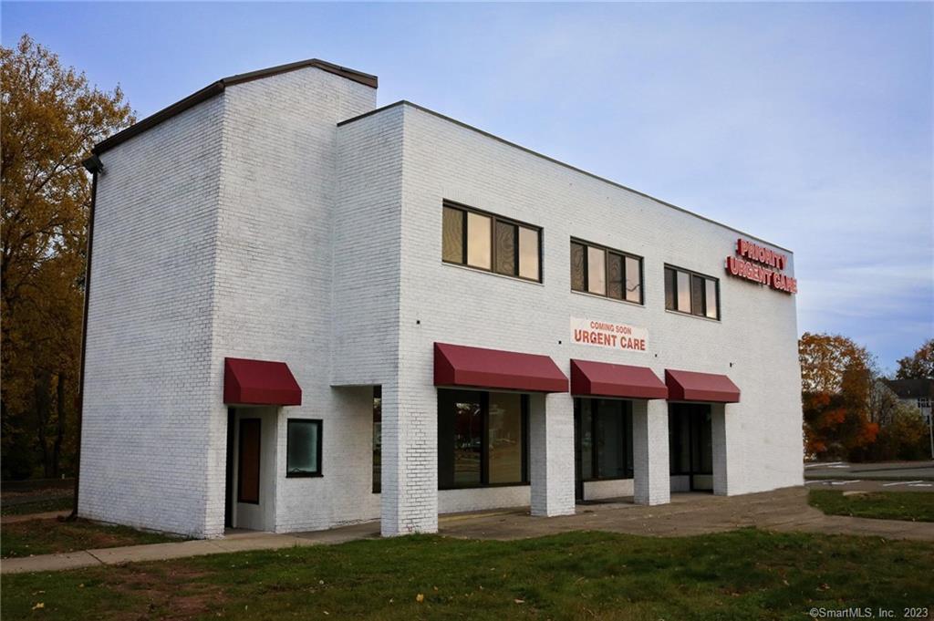 New prime Office/Retail Space available for lease. This highly visible building offers over 2, 000 square feet of second floor space. The Building is directly across from Trolley Square Shopping Plaza which includes Super Stop and Shop. Ample, well lit parking and easy access to Route 1, I-95 makes this a most desirable location. Great for lawyer, financial, retail, and many other uses. Vanilla box - built to suit. More than 21, 000 cars per day traffic count. First floor tenant- Priority Urgent Care.