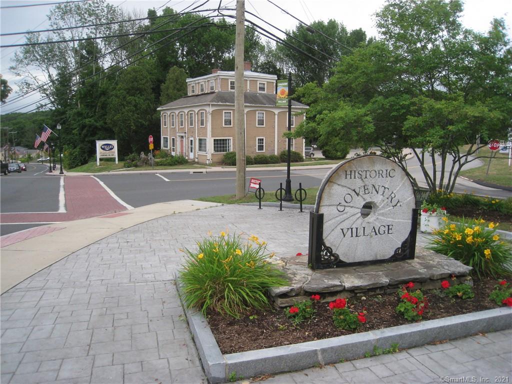 MIXED COMMERCIAL & RESIDENTIAL USES ON 1, 24 ACRES AT THE FOUR CORNERS INTERSECTION OF RTE 31 (MAIN STREET) AND RTE 275 (TO UCONN) AND LAKE STREET (TO COVENTRY LAKE) IN HISTORIC SOUTH COVENTRY VILLAGE. PRESENTLY USED AS A SIX (6) UNIT BUILDING.