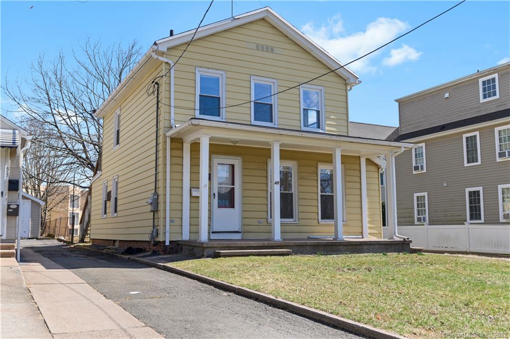 Located in Hamden's Mount Carmel neighborhood, this two story home boast neighborhood charm. The main floor holds a full bathroom and a kitchen and a potential 3rd bedroom or home office with spacious entertaining areas. The open main level offers recessed lighting and hardwood floors. Leading up the stairs you'll find spacious bedrooms. The master is large enough to accommodate an office or your kind of lounging area. The master bedroom also has its own entryway that leads to the backyard. From there, located at the bottom of the stairs is a paved driveway leading up to a detached garage. Nearby are excellent restaurants, Universities and cafes with different cuisines and other area amenities. This home has served as a home to Quinnipiac students and has been a excellent investment property for years! Set up your tour today! *leased until June 2024*