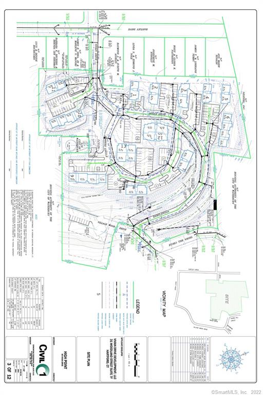 Development Opportunity - 8.99 acres situated off Vivian Drive Ext. | Residential Moderate Density [R.M.] Zone | Expired Site Plan allowed for 106 units distributed in 13 Building: Public Water | Public Sewer | Public Storm Water Available | Site Plan & Proposed Architectural Drawings Available | Special Permit Required under Residential Campus Development Standards | Convenient Access to I-84 | Close to Major Shopping, Public Schools & Transit