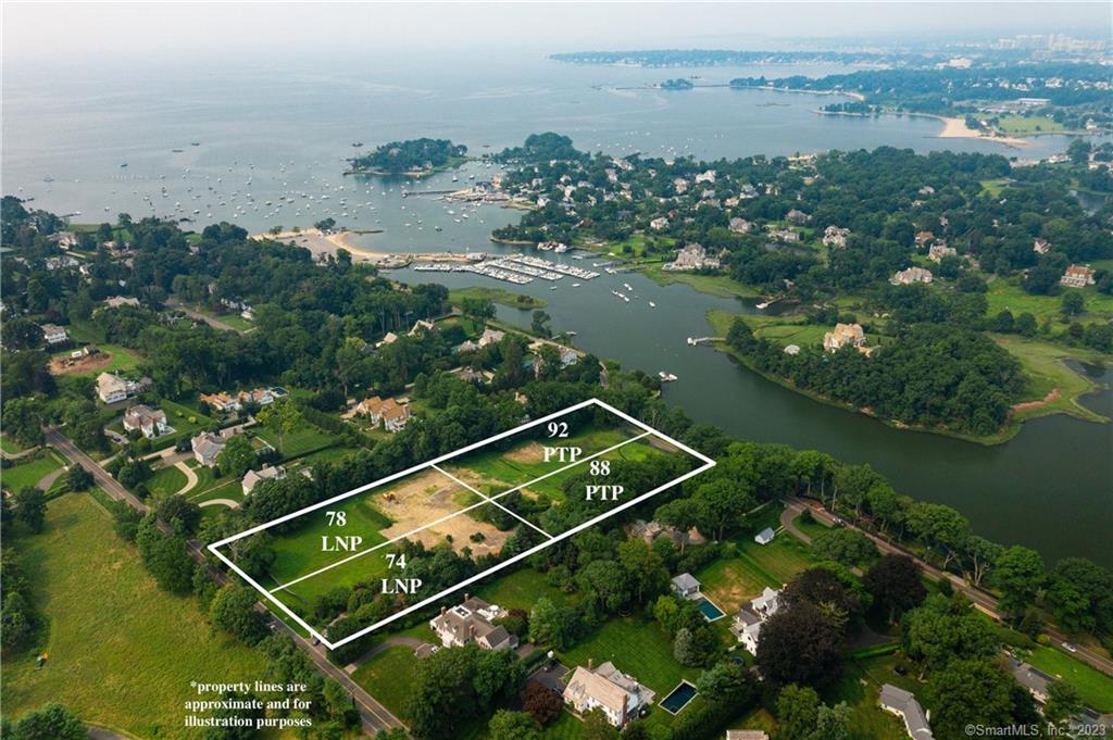 This is a rare opportunity to build the home of your dreams in Long Neck Point - one of the most picturesque communities on the Eastern Seaboard! Your newly constructed home will enjoy amazing views and water/dock access. This lot is part of a 4 unit subdivision with an approved and ready to go dock for your boat! Perfectly proximate to town, beaches and schools. Darien is acclaimed for having a top ranked school system (Darien HS voted #1 in CT by US News). Bring your architect and start planning or consider using plans available which were developed by esteemed Robert Cardello Architecture Group.