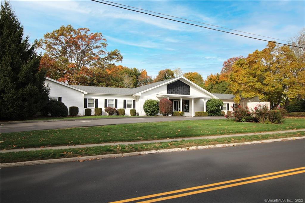 Versatile campus comprising two buildings and a private parking lot just steps from Boston Post Rd (Rt. 1) in Milford, CT.The site includes a single tax parcel containing 1.41 acres. The main building is currently used as a church. Built in 1980, it contains 6752 square feet of space including a 3000 square foot sanctuary/auditorium with a stage, 9 newly renovated offices/meeting rooms, a large hall with attached kitchen, 4 restrooms (including 2 accessible restrooms), newer mechanicals, newer roof, central air-conditioning.The second building on the property is a 3400 square foot 4-bedroom, 3-bathroom single-family house that is currently used as office space with 4 offices and a food pantry. It is easily converted back to use as a home. Features include new windows and doors, new roof, new washer and dryer.Price per Sq. Ft.: $162.52Building Size: 10, 152 (2 buildings combined) Building Type: Church, Professional offices, residentialLot Size: 1.41 acres - Parking: 45 Surfaced Spaces - Convenient location only 1 mile to I-95, 0.5 miles to Merritt Parkway, 0.4 miles to Boston Post Road- Turnkey church building- Newly updated offices in both buildings- New parking lot- New mechanicals in both buildings- New roof, windows and doors in the houseVirtual Tour: https://my.matterport.com/show/?m=PKo8PPiws56&mls=1