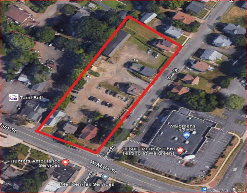 1.75 Acre Development Site - FOR LEASE: $120, 000/year NNN Land Lease OR $32/SF NNN Vanilla Box for Retail Strip Space-Heavily trafficked corner of a light.-Abutting new Taco Bell and across the street from Walgreens.-Proposed plan showing 11, 730 SF with 2, 000 SF endcap with drive-thru - Contact for full size rendering.-City Water, Gas, & Sewer-12, 700 VPD-Frontage: 170 Ft. on W Main & 440 Ft. on Vine Street