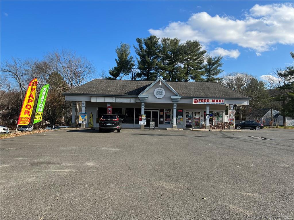 VERY VISIBLE street light intersection DIRECTLY on Route 25/Main Street in Monroe. This 3000 SF RETAIL OR OFFICE space is immediately available for lease. This open floor plan unit was previously a bike shop with tons of storage on the lower level. The uses that would be ideal includes any B1 zoned use including: retail, office, personal services, general and professional offices, medical and dental offices, restaurants, banks, brew pub. Any other use can be considered by the Town of Monroe with a Special Exception permit. This unit is immediately available for only $12 NNN ($4.50) plus utilities or $4, 125 total per month. NNN includes snow plowing, exterior and building maintenance and a portion of the taxes and insurance for the plaza. Tenant would also need to have their own renters insurance. This unit has a large open floor plan with a restroom and office space. There is a side dock that can be used for deliveries. Tenant next to unit is a convenience store. Additional SF is available (5, 500 of basement/lower level space with a private dock in the rear) can be added for lease for storage of inventory or equipment, etc.