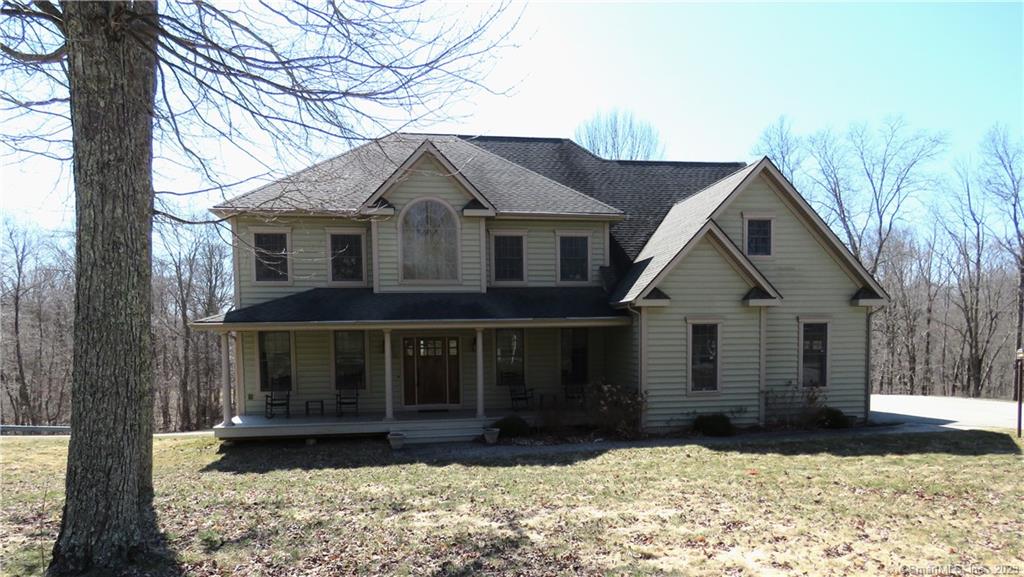 Check the new price! Great home with Solar! Come see all the features of this home. Ready to move right in! Spacious 4-bedroom with 3 car garage on private cul-de-sac in one of Colchester's finest neighborhoods. Fantastic Great room with Stone fireplace, open concept Quartz Kitchen and sliders to your deck for all your entertaining needs. First floor also has laundry room and Primary bedroom with tile bathroom including double vanities, wonderful dual showers, and massage jetted tub. Second floor has another primary bedroom with full bath and 2 other large bedrooms. A huge bright and airy Bonus room rounds off the second floor with additional staircases to walkup attic first floor and garage. Full walkout basement with half bath is ready to finish! Plenty of room in your yard or on your deck or lower patio for all your outside activities. Radiant heat in home and garage makes this home very comfortable. Includes a Transfer switch for a generator. Solar panels will be paid off at closing, see how much money you can save on your electric! Yard is bigger than it appears and goes all the way to the right, look at lot lines!