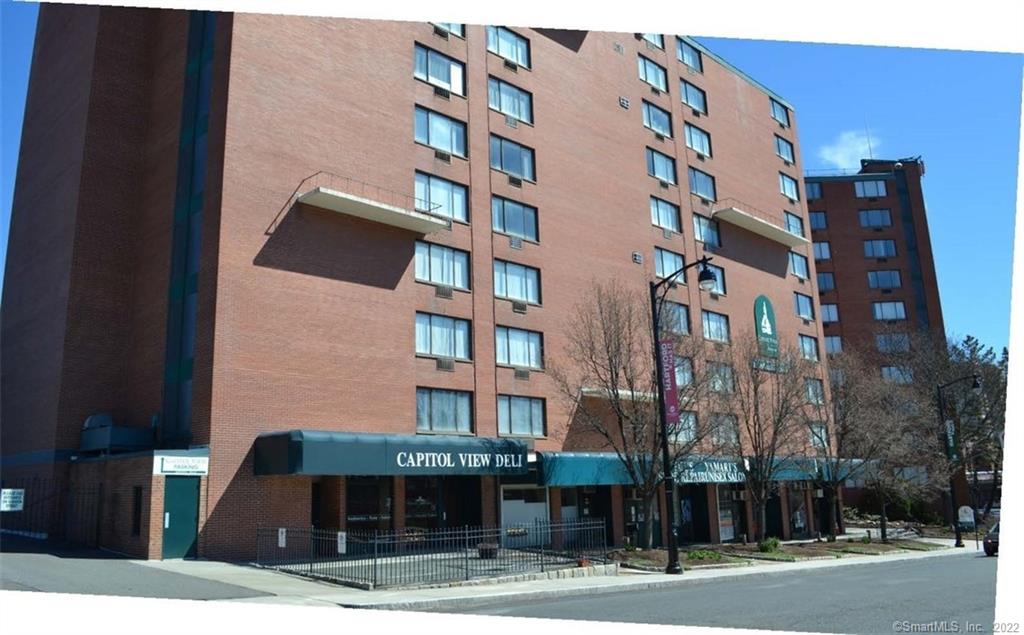 PRIME Hartford location just steps away from 1-84 and Union Station (bus and train station). The office is in close proximity to downtown Hartford and the West End! Over 8, 000 square feet of space available on the ground floor of the Capitol View Apartment building on the corner of Garden and Asylum Avenue. The traffic count is 12, 200 and the space can be used for multiple purposes including not for profits, attorney offices, real estate companies, insurance brokerage, fitness center or childcare! The space includes a total of 16 offices, 1 full bathroom with a shower, 1 half bathroom and full kitchen with dining area, as well as a smaller kitchenette. This office space is priced competitively at $10/sf Modified Gross. The Landlord pays utilities, taxes and exterior maintenance, while the tenant is responsible for insurance, phone, internet, and any other business expenses. Do not miss the opportunity to secure this prime space at a competitive price!