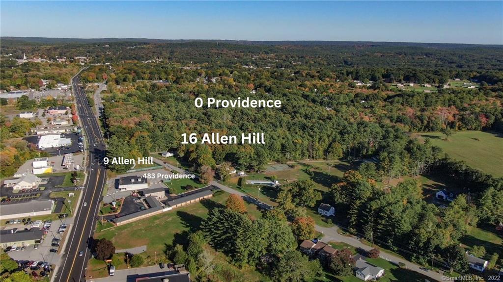 16 Allen Hill Rd Is @4.5 Acres with 377 ft of frontage and Traffic control in place, in the heart of The Planned Commercial District, This would be a great location for a ton of different options. But Perfect Assembled With The 19.1 Acres abutting MLS#170425691 There is an original Farmhouse Sitting on the property now which is currently Occupied. Rt 6 is an up-and-coming business hub with anchor stores such as Walmart, Mc Donalds, Dunkin Donuts, Ocean State Job Lot, Various Car Dealerships, etc. Traffic counts over 15000 per day. 16 Allen Hill Rd Is a @4.5 Acres as well as 19.1 acres abutting. A Village-style Entertainment complex with shopping, grocery store, specialized medical offices, and other office space or something that would bring the highest best value not only to the buyer but the community as well. Combined These properties will form what could be the most beneficial commercial property on rt 6 the 19.1-acre lot has over 1000 ft of road frontage which spreads over and utilizes the traffic signal on south main st as well. totaling two traffic signals. Cannabis Retail is also permited based on special permit aslo available is 9 Allen Hill the .46 acre corner lot MLS#170424866