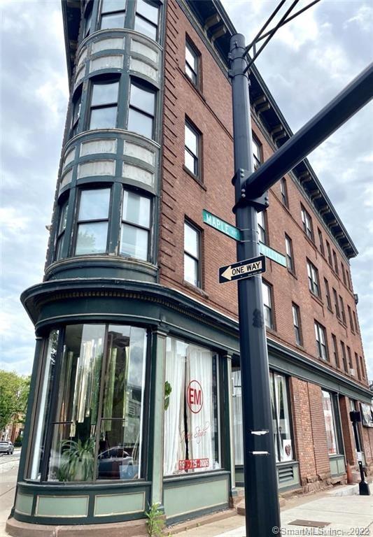 Great Opportunity to lease in the Iconic Flat Iron building for the lowest rate found in Hartford! This is a beautiful brick building with 18, 201 SF and features some exposed brick in offices/conference rooms. Congress Street is tree-lined with cobblestoned parking spaces, located amongst well-maintained professional office buildings and is walking distance to Hartford Hospital, with close proximity to downtown Hartford and the South End. This building offers a secure entry system and elevator. The ground floor is occupied by retail tenants. 2nd floor has several available offices in varying sizes. From a one room office, to one unit with 5 separate offices and a men's and women's restroom. 3rd floor includes a unit with large reception area plus 3 offices, another unit with a large reception area plus 5 offices, then one small office. Also includes a mens/womens bathroom. 4th floor is fully available and has 1 large vacant office with elevator opening into office.  Depending on your needs, rent one unit or the entire floor! There is a small courtyard next to the restaurant that can be used by tenants.