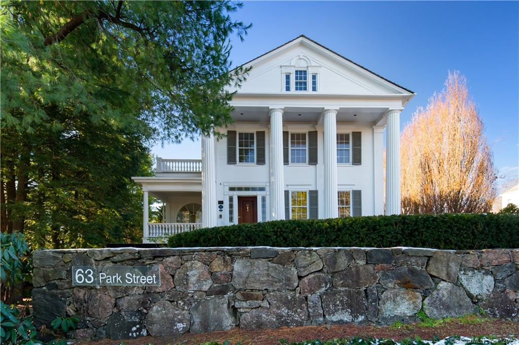 A rare opportunity to own one of New Canaan's most recognized and iconic properties. This Greek Revival house is listed on the National Register of Historic Places and offers a history all its own. Originally home to the New Canaan Country School and then famed editor and publishing legend Maxwell Perkins who read and edited the manuscripts of F. Scott Fitzgerald, Thomas Wolfe, Ernest Hemingway and Marjorie Kinnan Rawlings. The home was subsequently offices* and home to Richard Bergmann, renowned architect/landscape architect, who created the unique in-town gardens featured in multiple publications over the years including in the Smithsonian's Archives for American Gardens. The current owner has upgraded all the mechanicals and exposed original architectural details and wide plank floors. This majestic home is now waiting for the new owner to make it their own. * This property has been granted a special permit to be used as a business with up to 8 employees without the requirement that the owner be in residence, ---