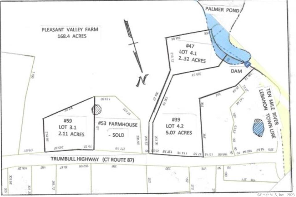 Fairly level lot, mostly open with some large trees near road. Previous home site with drilled well, possibly useable. Former home site was demolished in in the 1980's.