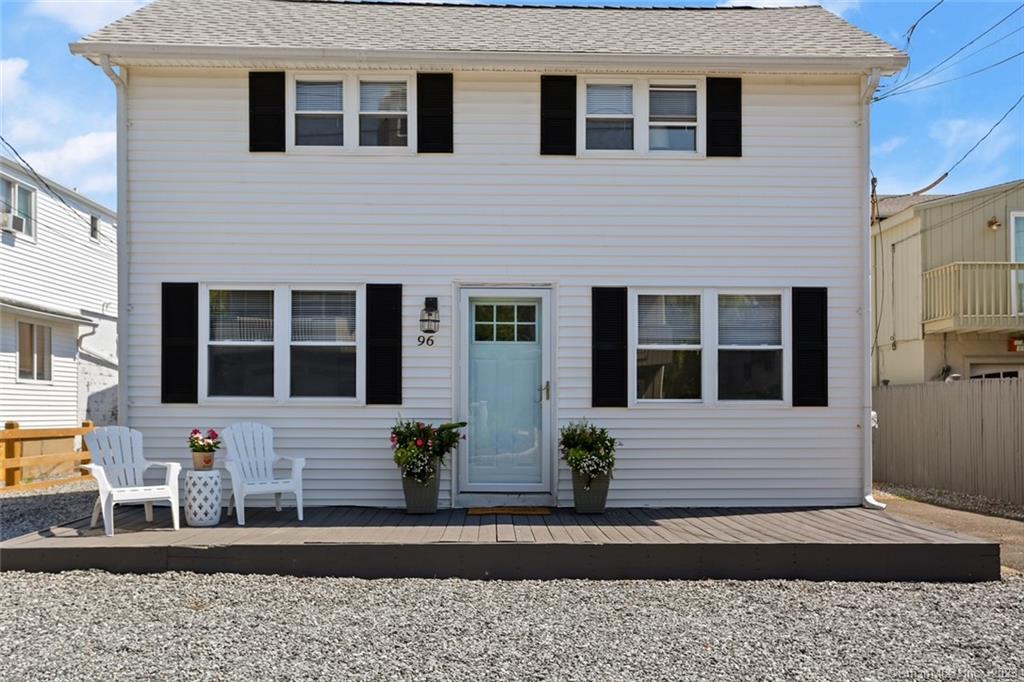 Unique opportunity this JULY to rent a bright and sunny 4 bedroom, 2 bath beach house that has a private, detached, one bedroom cottage that is perfect for an au pair, weekend guest or home office. 2 week rental minimum required- 7/1-7/15, 7/15-7/29 or for the month of JULY. The main house is beautifully appointed with new furnishings, stainless steel appliances, quartz counter tops, fully stocked kitchen, grill, outdoor shower and a gas firepit to enjoy in the evenings. Central air and washer/dryer. The open and spacious living/dining area is a great place to entertain and comes equipped with flat screen tv and high speed WIFI. The bonus cottage has 1 bedroom/1 bath fully updated kitchen with quartz and stainless. AC, and updated bathroom. A second floor deck off the bedroom with water views. Abundant parking for family and guests. Great central location near restaurants, shopping and one mile from Fairfield center. Relax, enjoy...make this a summer to remember! Owner/Agent