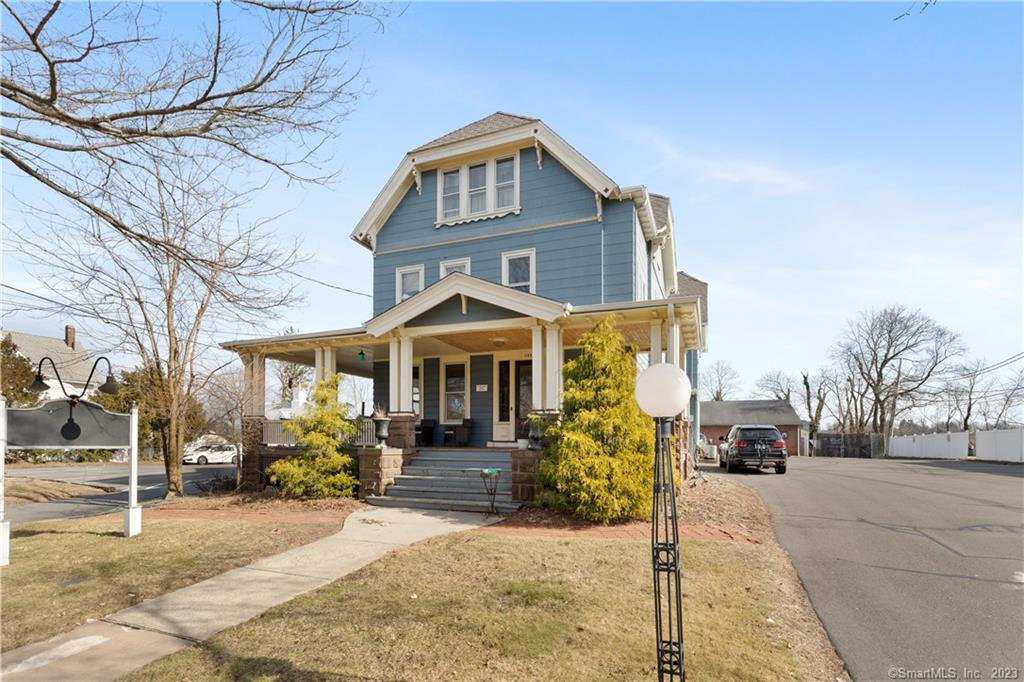 Are you looking for a Wallingford Center property? Well you have found it. This almost 6000sqft home boasts plenty of living space. This 1898 colonial is zoned mixed use so work from home using part of the house for your business while using the other part as residential. Looking for the perfect AirBNB? This house has a partially finished 3rd floor as well as a finished basement with walkout. Plenty of possibilities with this home. Plenty of parking for you and your guests.