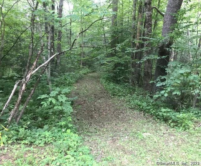 Very privately situated 7.35 acre lot on a dead end town-maintained gravel road. Preliminary engineering completed for a 3 bedroom home. Lovely pond located to the rear of the property. Extremely quiet, rural area in highly-desirable town of Goshen, yet close to state highway for convenient access to schools, banks, shops, and restaurants. Near-by lakes and ponds for fishing, boating and swimming and only minutes to Mohawk Ski Area and nature trails. Renowned private schools within easy commuting distance. Preliminary engineering may require further Torrington Area Health District approval to meet possible applicable updated requirements.