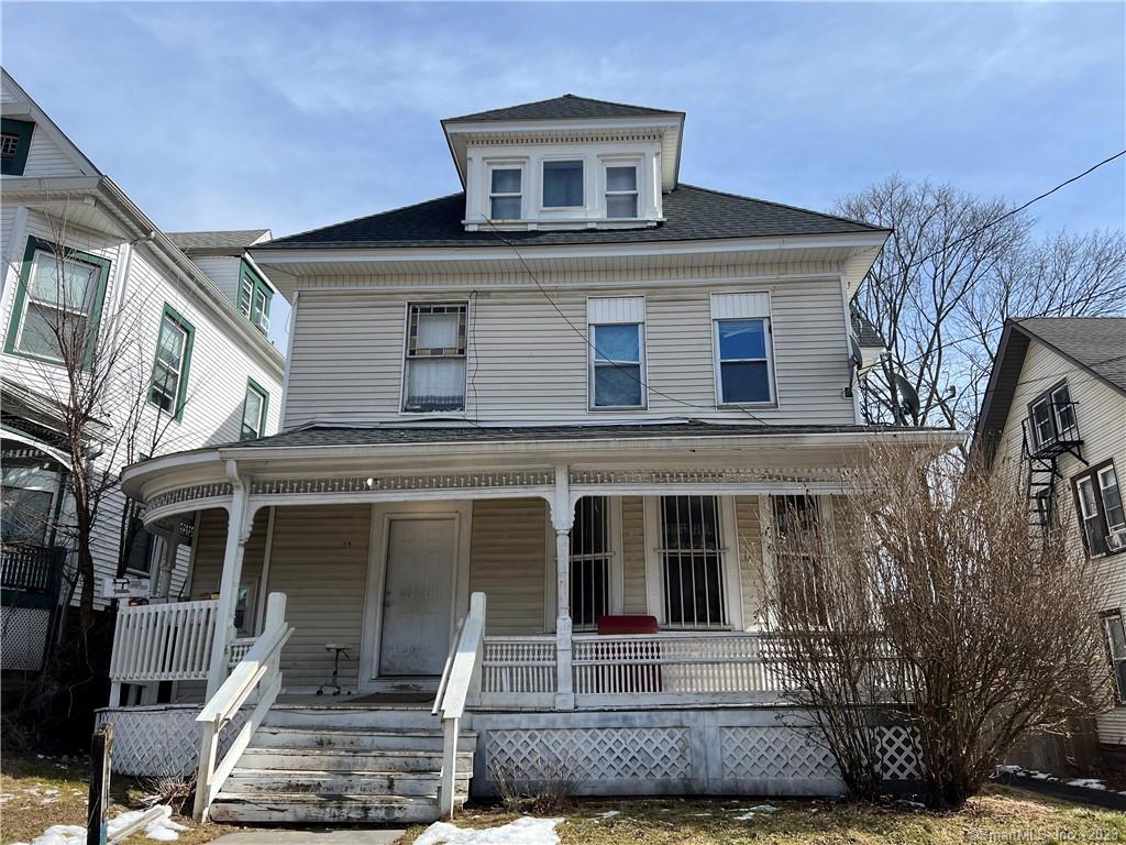 Cash cow opportunity. This rooming housing is fully licensed and approved from the city of Meriden, 8 total rooms, one bedroom apartment and two car garage are fully rented by long term tenants. There is nothing to be done in the property just start collecting rent.Sellers finance available