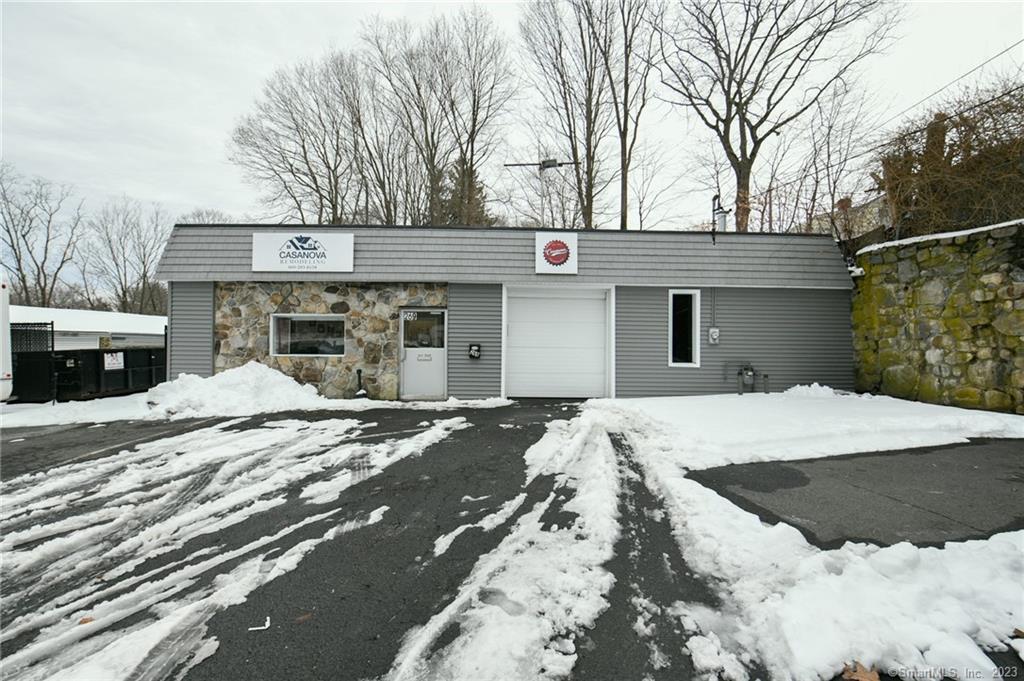 Gorgeous commercial storefront building for sale in downtown Plymouth! This is a wonderful oppurtunity to run your business and own an entire compound while being in an ideal, high traffic location! Featuring a classic stone facade front and 2600 Sf of usable space, this property has been renovated to perfection. With a new drop ceiling, wall to wall carpet, drywall, lighting, fixtures, bathroom, siding, and EPDM rubberized roof. Currently setup with 5 offices, an oversized conference room and a welcoming foyer for incoming guests! With natural gas forced heat and central air conditioning, this building is completely move in ready!