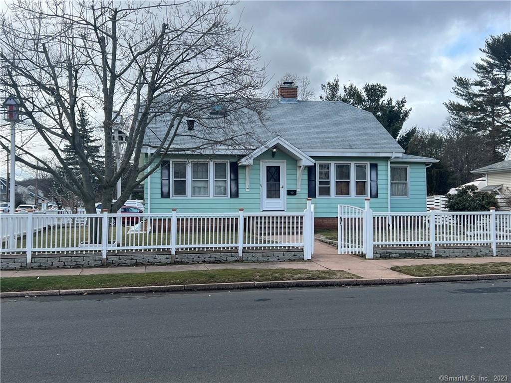 Welcome to 30 Bradley Avenue in East Haven, Connecticut. A fairytale comes true with this lovely house surrounded with a picket fence. It's the American Dream living in walking distance to the town green. This corner lot home is newly renovated with 3 / 4 bedrooms and 3 full baths. The living room is a charm with a gorgeous fireplace. 9ft Ceilings on main floor with hardwood floors and the natural woodwork for the doors and trim. Enjoy the study for an office or additional TV room. The upper level is one large room with a bathroom. The basement is partially finished with tile flooring, recessed lighting and 3 additional finished rooms and bath. Extensive stone work with walkways and an oversized patio for hours of relaxing, grilling and entertaining. 30 Bradley is 5 minutes from I95 which makes for an easy commute. The location is amazing as it's conveniently located to all amenities and public transportation. East Haven offers Sandy Town Beach with a picnic area, bocci ball and beach volleyball courts. For outdoor enthusiasts you are in a great spot to walk or bike with sidewalks to town. Book your appointment and see why people love to live in East Haven, CT.