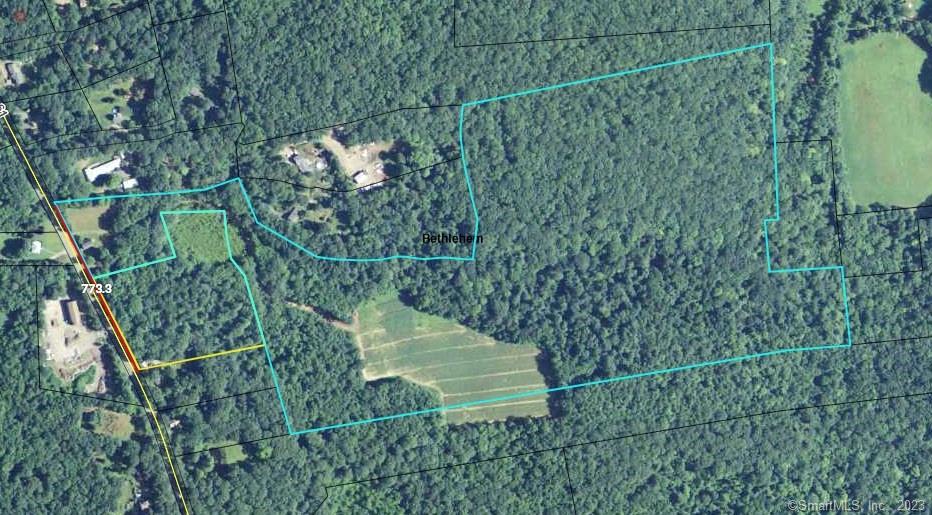 71 tract of land in Southern Bethlehem with two outbuildings and an approved and renovated two-family home. Located on the southern portion of route 61, this parcel allows for easy access to routes 8 and 84 over state roads. This 71-acre parcel is comprised of two lots of record (66 acres & 5 acres) and has been partially cleared and ready for residential or commercial development. Several improvements including a survey, soil testing, a renovated two-family home, a large barn, a gravel road from street to the back, and open meadow.