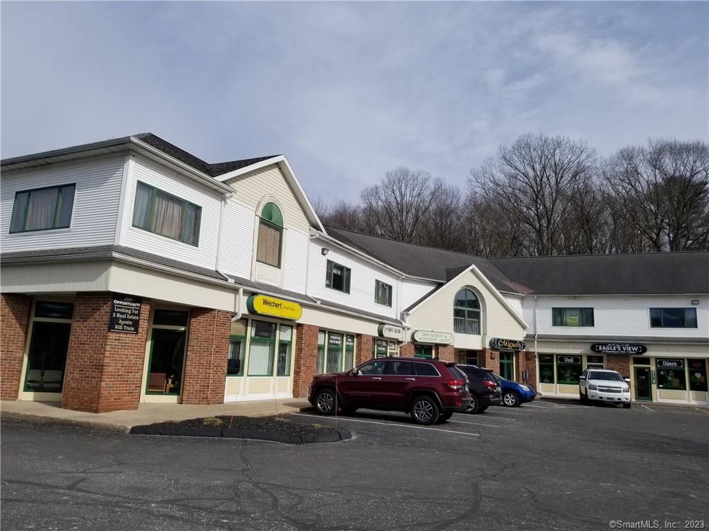 Former N. E. Psychotherapy space approximately 700 SF. Tenant pays own utilities. Ideal for therapist or professional office. This space has it's lavatory and storage room. It has 2 entrance... one from the mail hallway which would have a waiting area and one directly from the handicap accessible exterior. Located in Spectrum Square in Wolcott  .