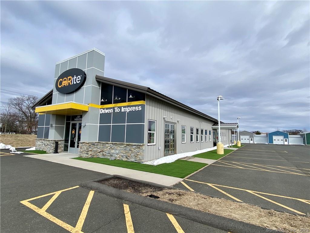 Turnkey Auto Dealership. Built new in 2016. 6.59 acres. Includes a 4, 960sqft open and modern showroom, paved, lit, and gated parking for 280+ cars, outbuildings for storage, maintenance, etc. Like brand new. Expand your dealership today! Lease is NNN.