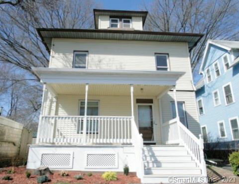 Beautifully renovated, spacious single family home with 6 bedrooms and 2 full bathrooms. Conveniently located just a short walk to the Yale Campus - minutes to Downtown New Haven, SOM, Science Park, Ingall's Rink, Shops at Broadway and so much more! This turn of the century home features an inviting entry foyer, original wood details throughout, living room and formal dining room, eat in kitchen with easy access to the back deck, parking and yard. There are 4 bedrooms on the second floor along with one full bathroom, and 2 bedrooms on the third with a second full bathroom. Full basement will provide extra storage space and there is a washer and dryer, free for tenant use. Available for occupancy August 1, 2023.