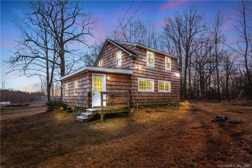 Recently renovated two-family home located on the southern portion of route 61, allowing for easy access to routes 8 and 84 over state roads. Renovated in 2022, this two family sits on 5 acres of level, lightly wooded property with plenty of room for expansion to the house or the addition of multiple barns. An ideal location for an in-home business with plenty of exposure from Main Street South. The two-family was renovated in 2022 with a four-room 1/2 bedroom apartment on the first floor with a good-sized living room and kitchen, full bath, office/bedroom, and laundry hook up. The upper-level apartment has its own private entrance, small deck, eat-in kitchen, living room, and a bedroom. A terrific location with plenty of opportunities for expansion.